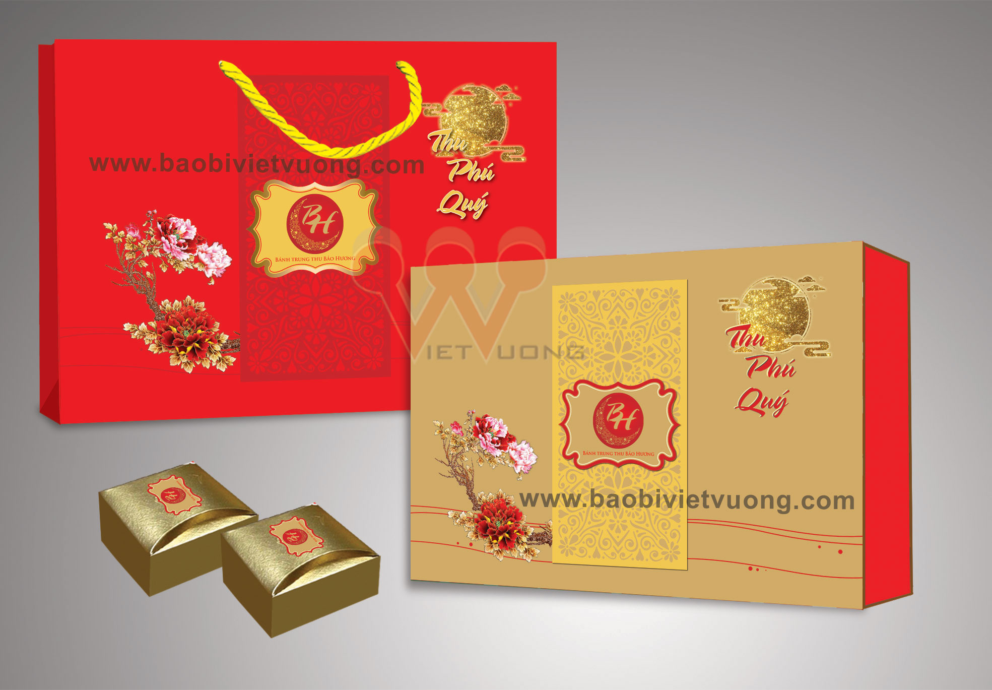 In hộp bánh trung thu 2019